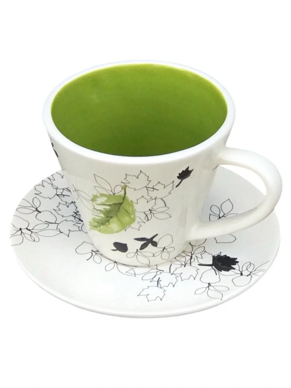 Starbucks 10 Oz Coffee Tea Cup & Saucer